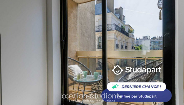 Logement tudiant Studio à Paris 16me arrondissement (75016)