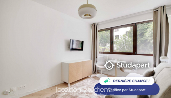 Logement tudiant Studio à Paris 16me arrondissement (75016)