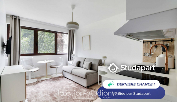 Logement tudiant Studio à Paris 16me arrondissement (75016)