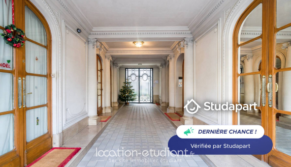 Logement tudiant Studio à Paris 16me arrondissement (75016)