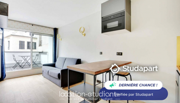 Logement tudiant Location Studio Meublé Paris 16me arrondissement (75016)