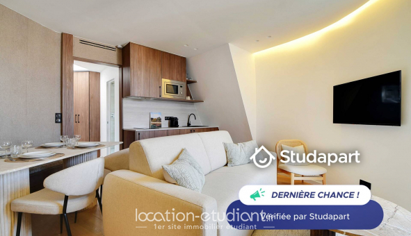 Logement tudiant Studio à Paris 16me arrondissement (75016)