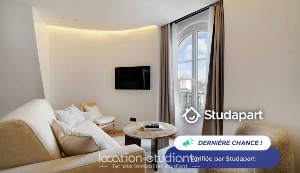 Logement tudiant Studio à Paris 16me arrondissement (75016)