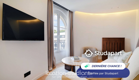 Logement tudiant Studio à Paris 16me arrondissement (75016)