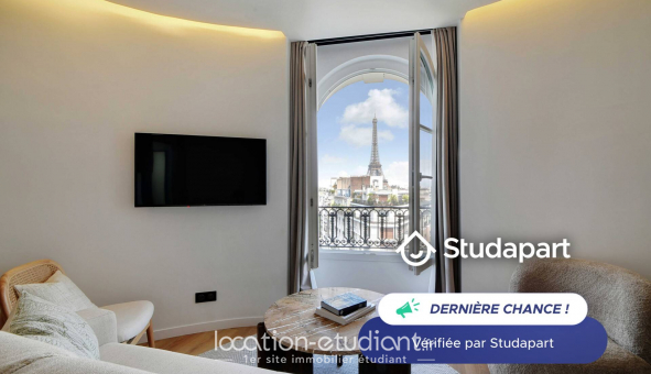 Logement tudiant Studio à Paris 16me arrondissement (75016)