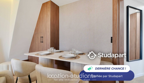 Logement tudiant Studio à Paris 16me arrondissement (75016)