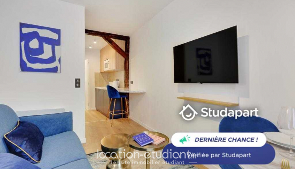 Logement tudiant Location Studio Meublé Paris 16me arrondissement (75016)