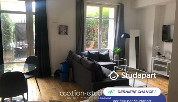 Logement tudiant Studio à Paris 16me arrondissement (75016)