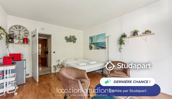 Logement tudiant Studio à Paris 16me arrondissement (75016)