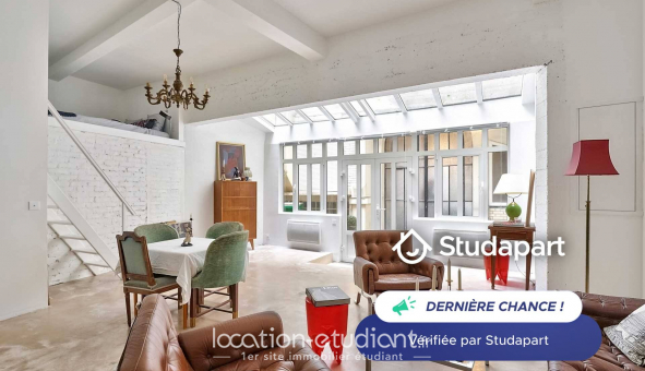 Logement tudiant Studio à Paris 16me arrondissement (75016)