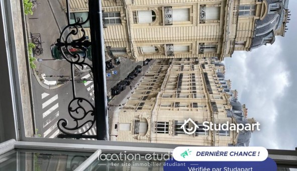 Logement tudiant Studio à Paris 16me arrondissement (75016)