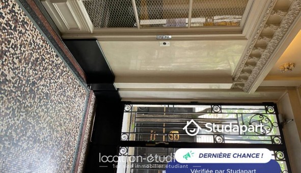 Logement tudiant Studio à Paris 16me arrondissement (75016)