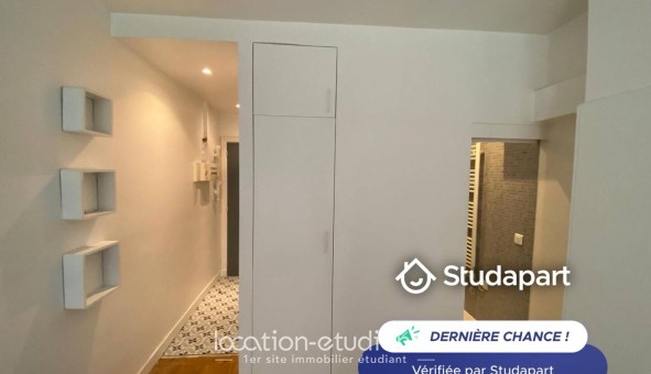 Logement tudiant Studio à Paris 16me arrondissement (75016)