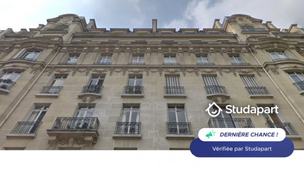 Logement tudiant Studio à Paris 16me arrondissement (75016)