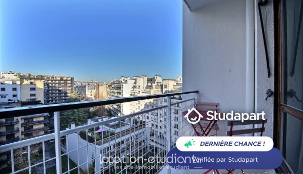 Logement tudiant Studio à Paris 16me arrondissement (75016)