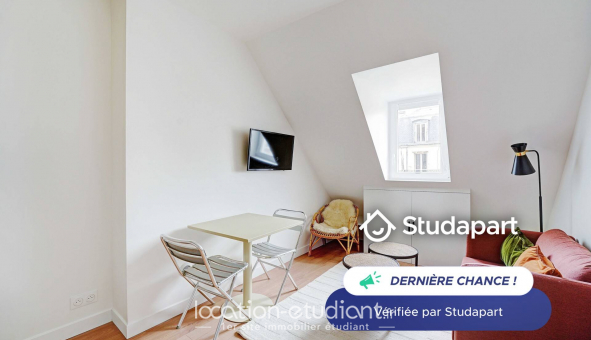 Logement tudiant Studio à Paris 16me arrondissement (75016)