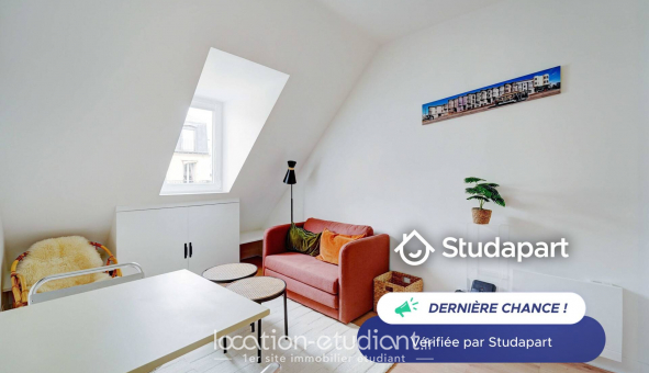 Logement tudiant Studio à Paris 16me arrondissement (75016)