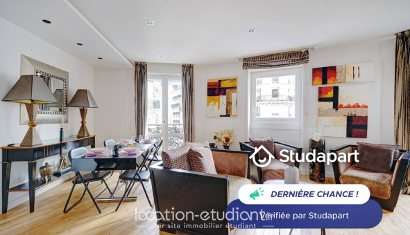 Logement étudiant Location Studio Meublé Paris 16ème arrondissement (75016)