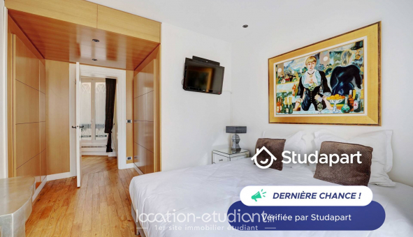 Logement tudiant Studio à Paris 16me arrondissement (75016)