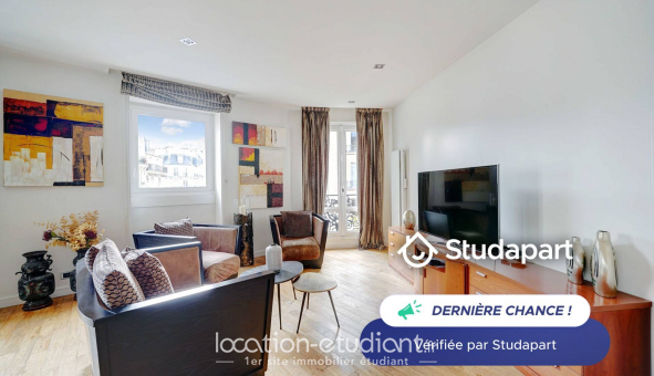 Logement tudiant Studio à Paris 16me arrondissement (75016)