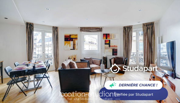 Logement tudiant Studio à Paris 16me arrondissement (75016)