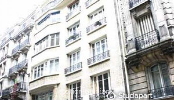 Logement tudiant Studio à Paris 16me arrondissement (75016)
