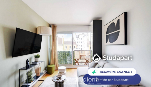 Logement tudiant Location Studio Meublé Paris 16me arrondissement (75016)