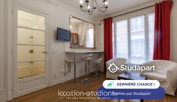 Logement �tudiant Studio &agrave; Paris 16�me arrondissement (75016)