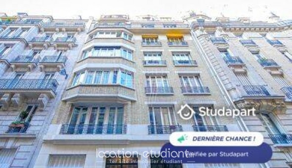 Logement �tudiant Studio &agrave; Paris 16�me arrondissement (75016)