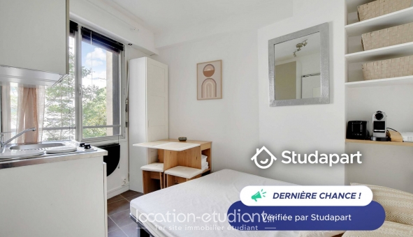 Logement étudiant Studio &agrave; Paris 16ème arrondissement (75016)