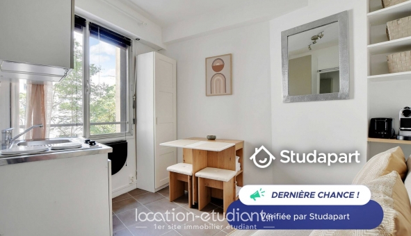 Logement étudiant Studio &agrave; Paris 16ème arrondissement (75016)