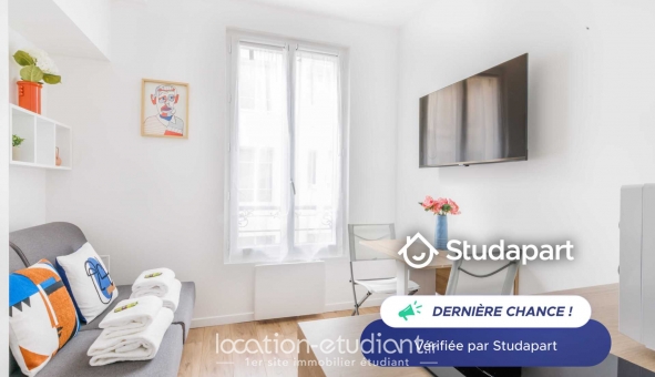 Logement étudiant Studio &agrave; Paris 16ème arrondissement (75016)