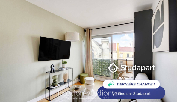 Logement étudiant Studio &agrave; Paris 16ème arrondissement (75016)