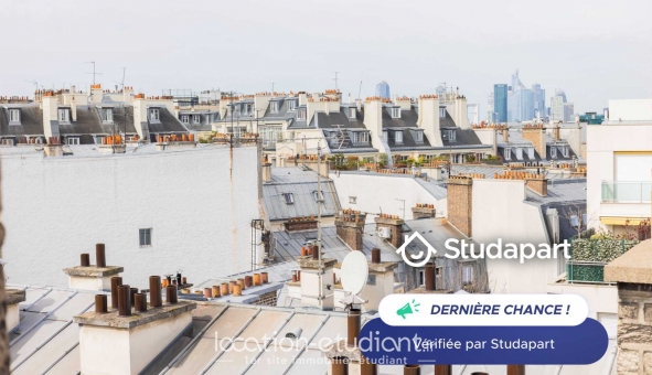 Logement étudiant Studio &agrave; Paris 16ème arrondissement (75016)