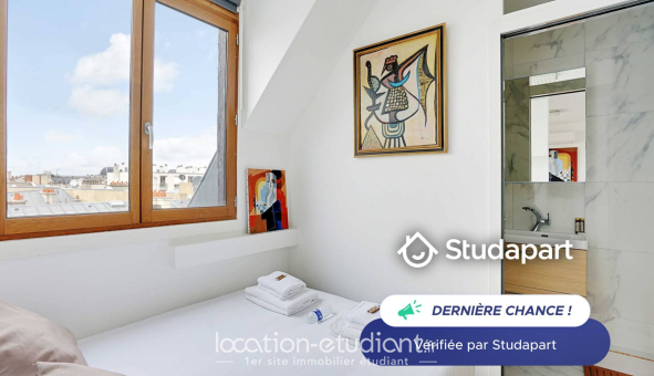 Logement étudiant Studio &agrave; Paris 16ème arrondissement (75016)