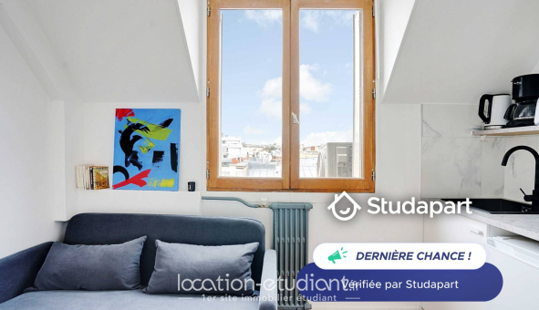 Logement étudiant Studio &agrave; Paris 16ème arrondissement (75016)