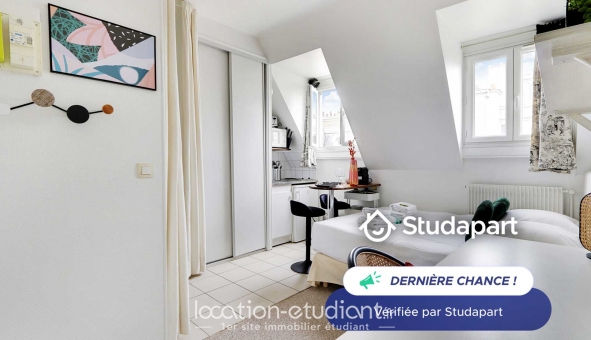 Logement étudiant Studio &agrave; Paris 16ème arrondissement (75016)