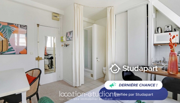 Logement étudiant Studio &agrave; Paris 16ème arrondissement (75016)