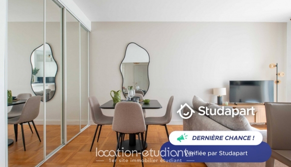 Logement étudiant Studio &agrave; Paris 16ème arrondissement (75016)