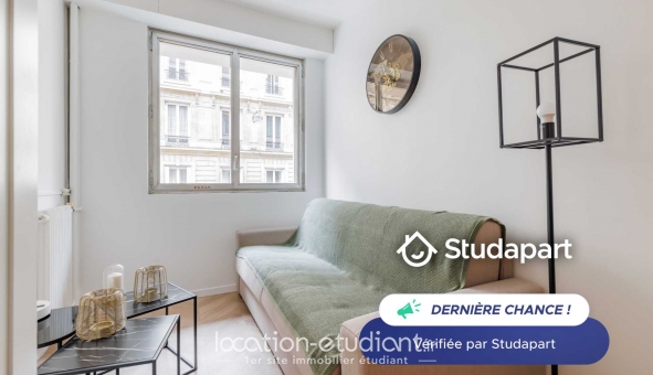 Logement étudiant Studio &agrave; Paris 16ème arrondissement (75016)