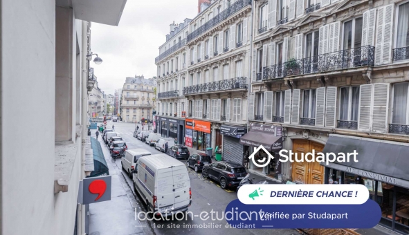 Logement étudiant Studio &agrave; Paris 16ème arrondissement (75016)