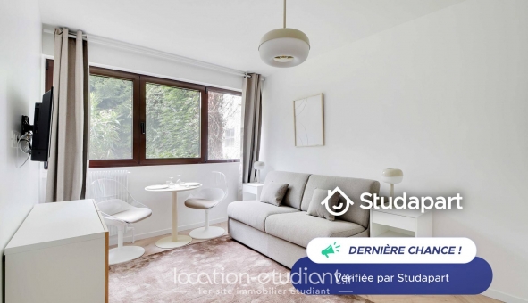 Logement étudiant Studio &agrave; Paris 16ème arrondissement (75016)