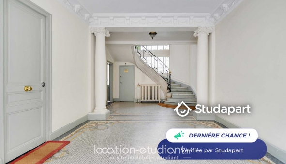 Logement étudiant Studio &agrave; Paris 16ème arrondissement (75016)