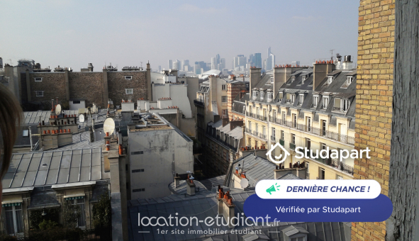 Logement �tudiant Studio &agrave; Paris 16�me arrondissement (75016)