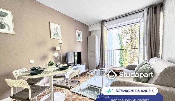 Logement �tudiant Studio &agrave; Paris 16�me arrondissement (75016)