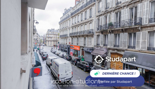 Logement �tudiant Studio &agrave; Paris 16�me arrondissement (75016)