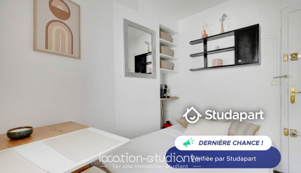 Logement �tudiant Studio &agrave; Paris 16�me arrondissement (75016)