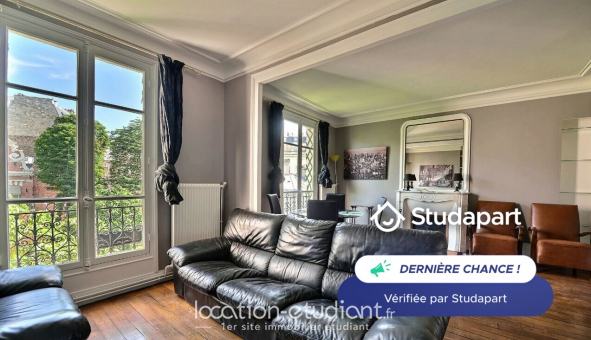 Logement �tudiant Location Studio Meubl&eacute; Paris 16�me arrondissement (75016)