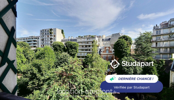 Logement �tudiant Studio &agrave; Paris 16�me arrondissement (75016)