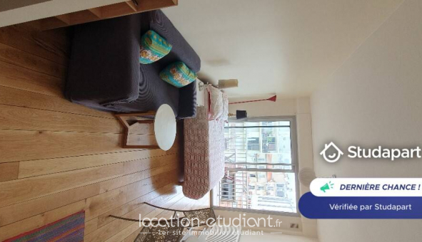 Logement �tudiant Location Studio Meubl&eacute; Paris 16�me arrondissement (75016)